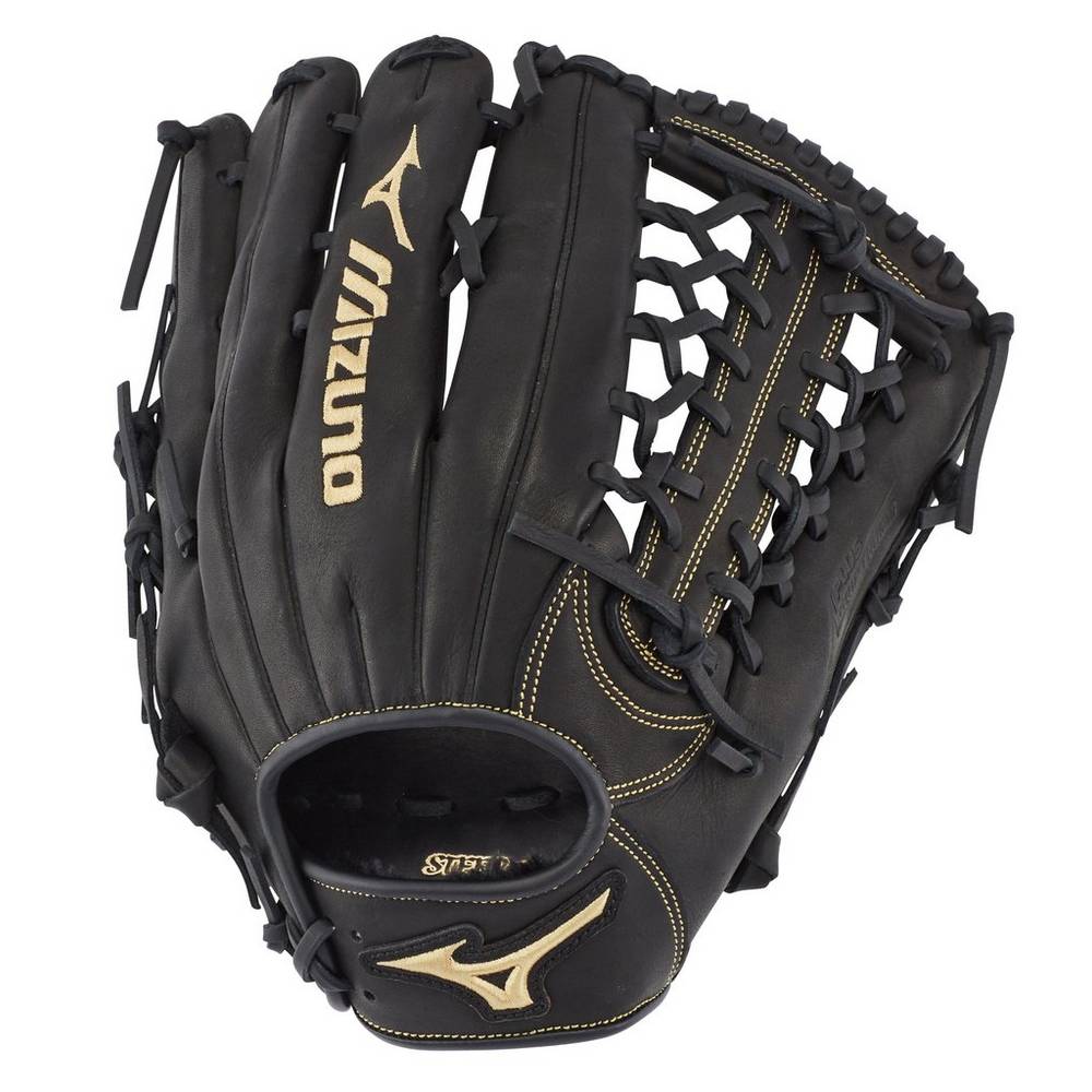 Guantes Mizuno Beisbol MVP Prime Outfield 12.75" Para Hombre Negros 0481965-LY